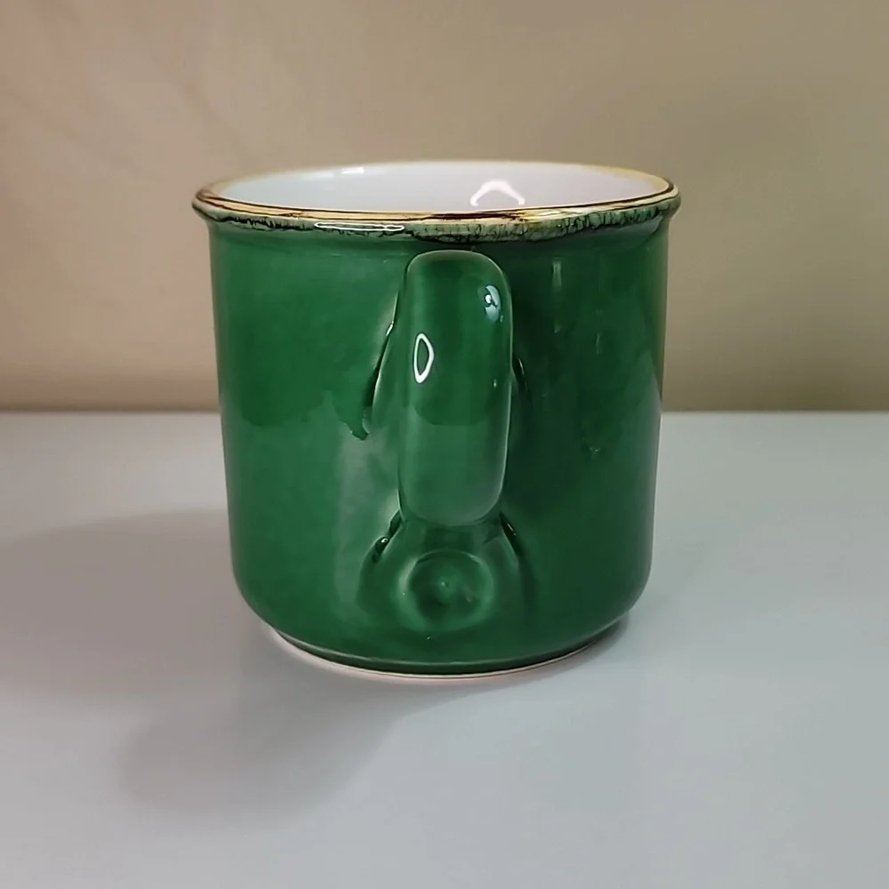 Sur La Table Forest Green Mug